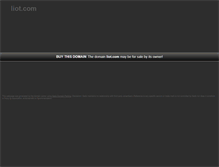 Tablet Screenshot of liot.com